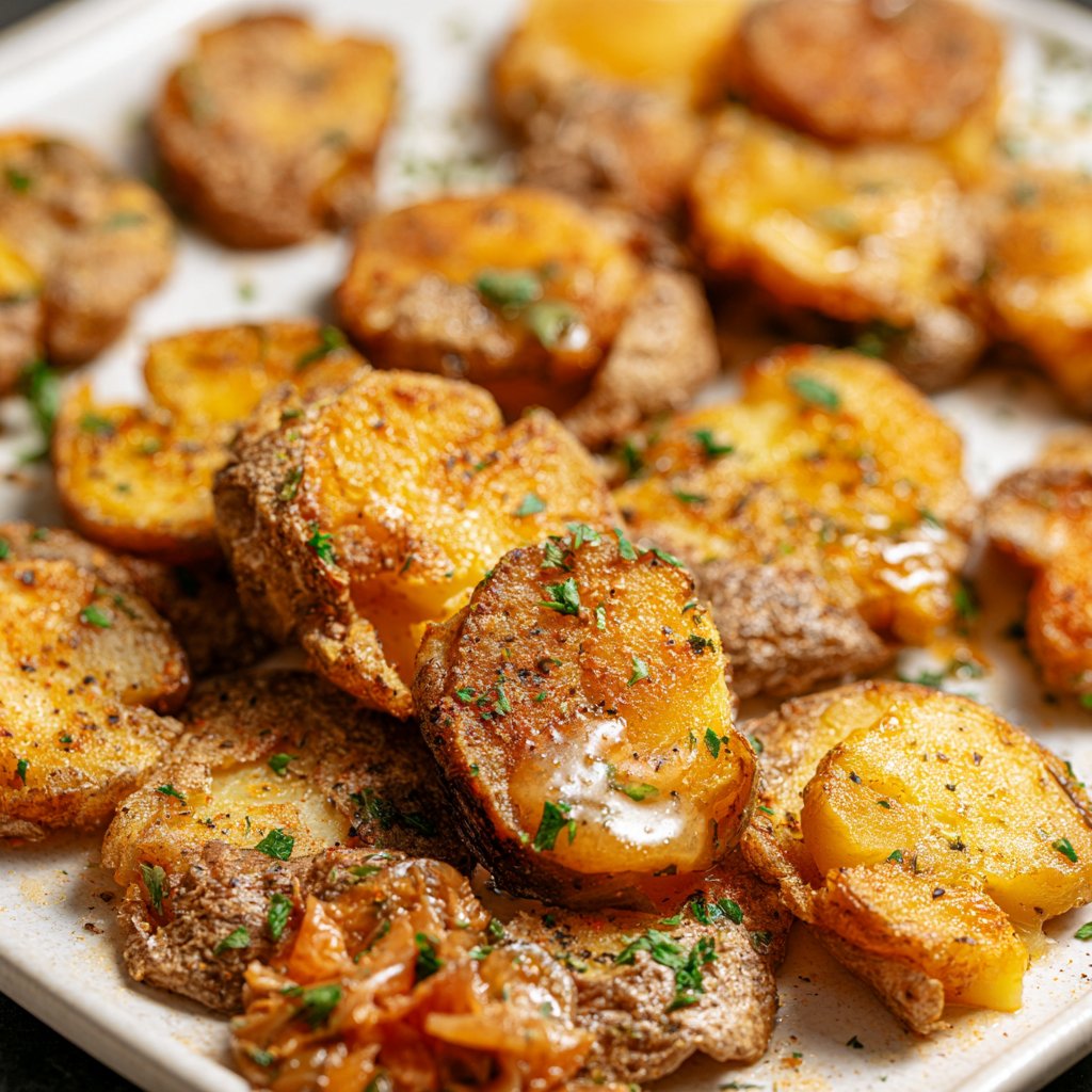 Crispy Smashed Potatoes