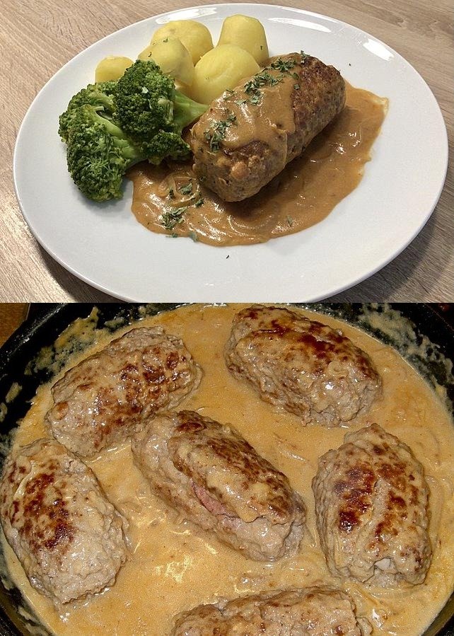 Schwarzwälder Hackfleisch-Rouladen