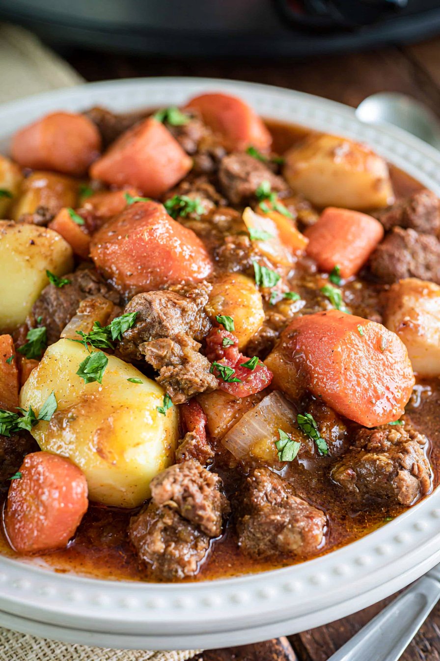 Slow Cooker Poor Man's Stew Recipe