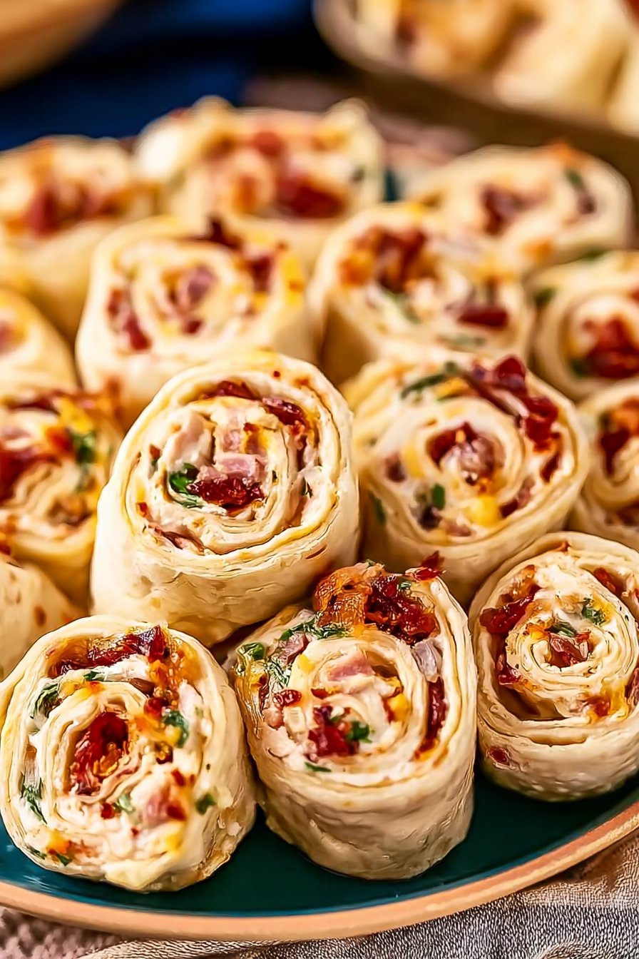 Cracked Out Turkey Pinwheels