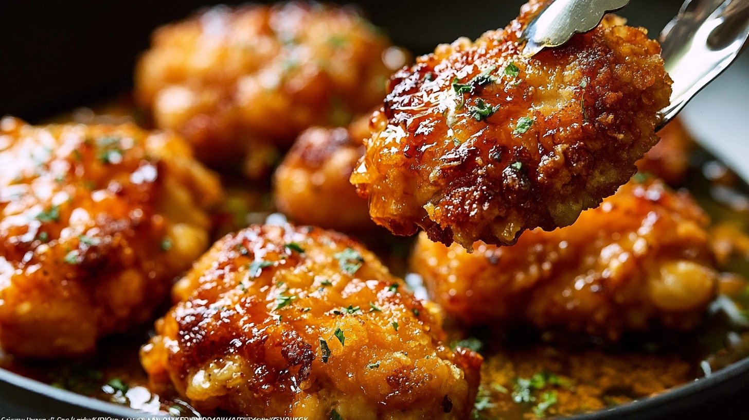 Crispy Honey Garlic Chicken – Easy One-Pan 30-Minute Dinner