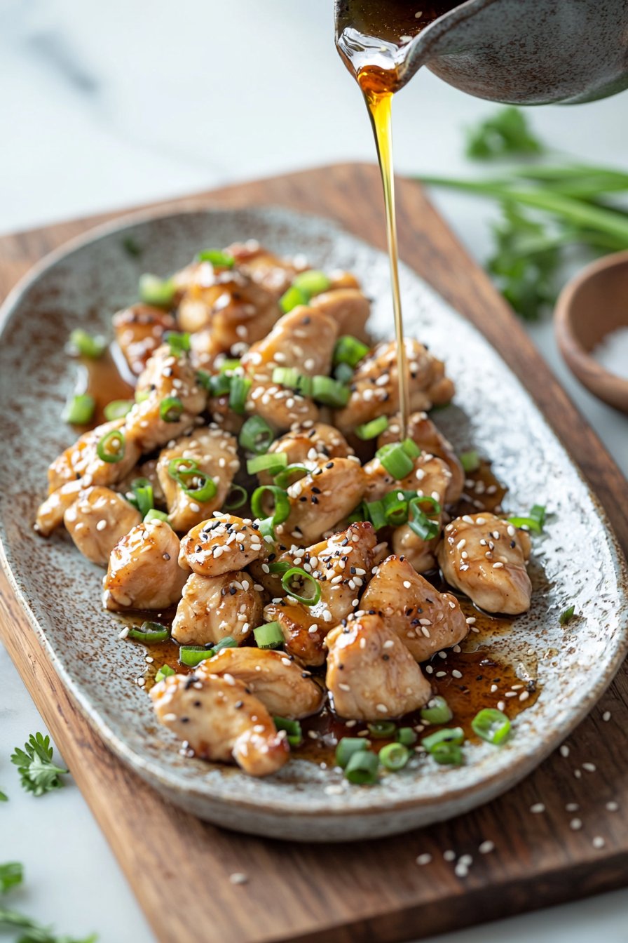 Mediterranean Honey Sesame Chicken