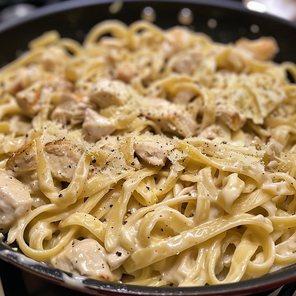 Easy Chicken Alfredo Pasta Recipe