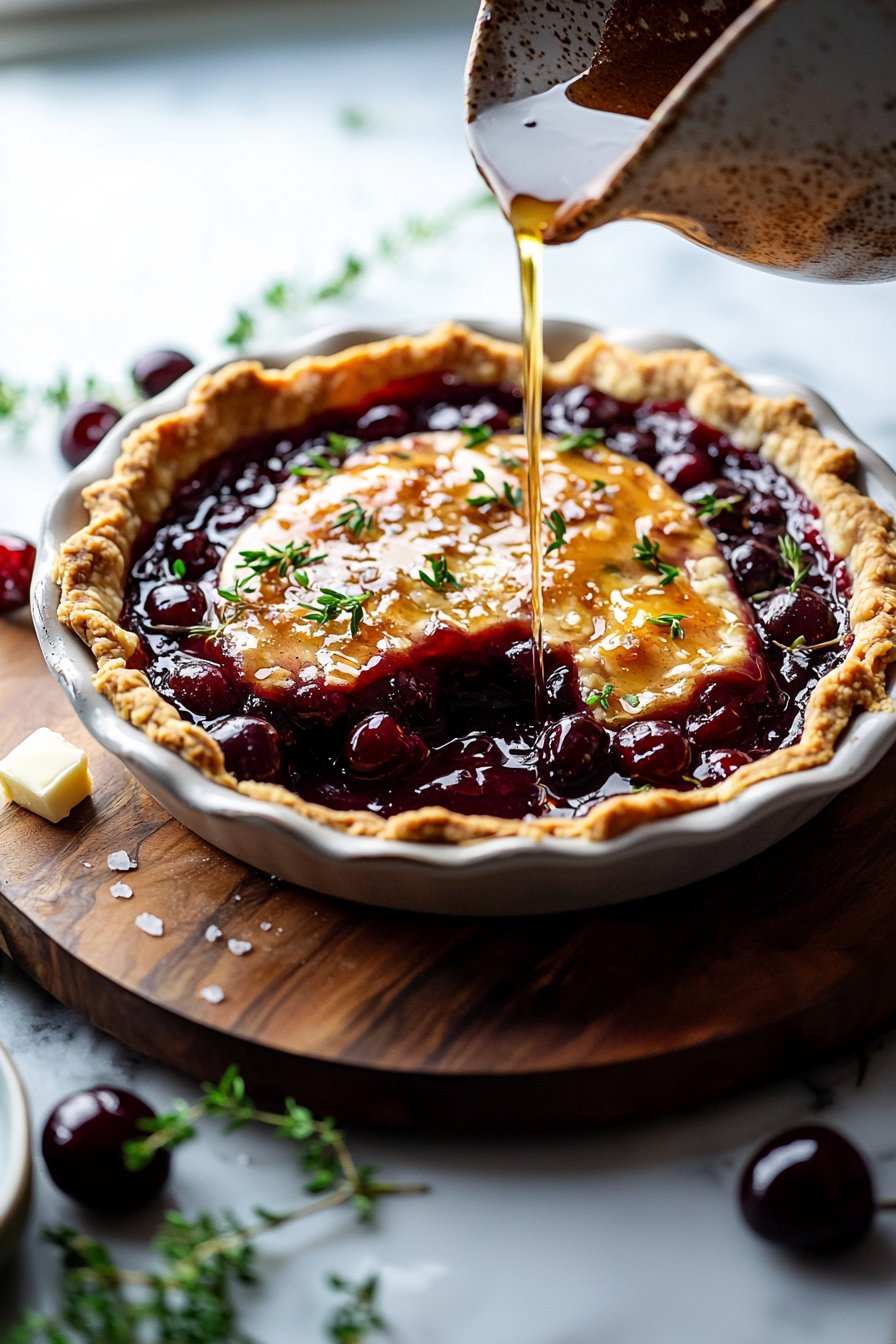 Homemade Tart Cherry Pie