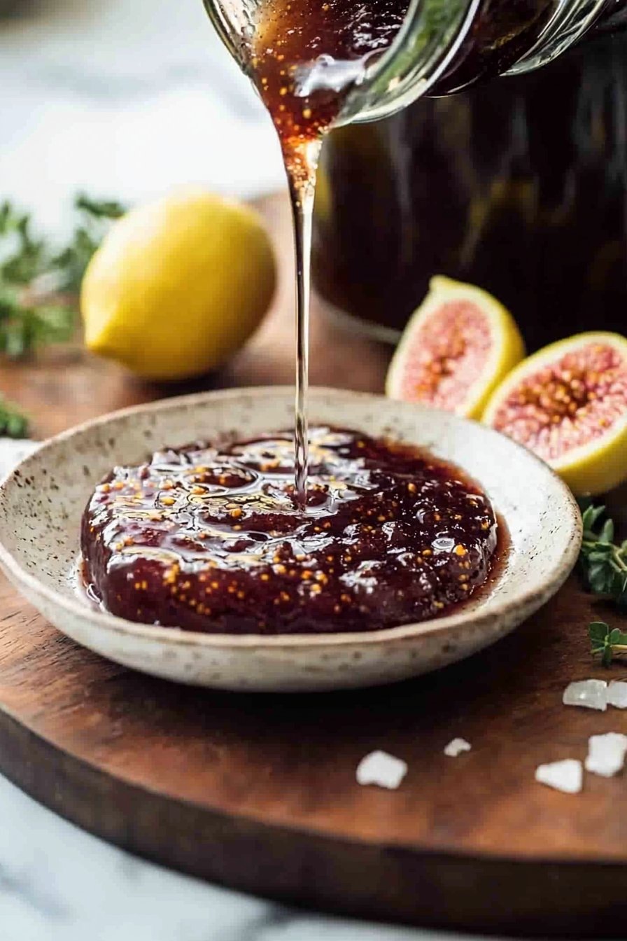 Hausgemachte Feigenmarmelade