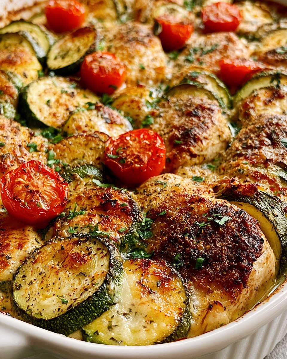 Chicken Zucchini Bake
