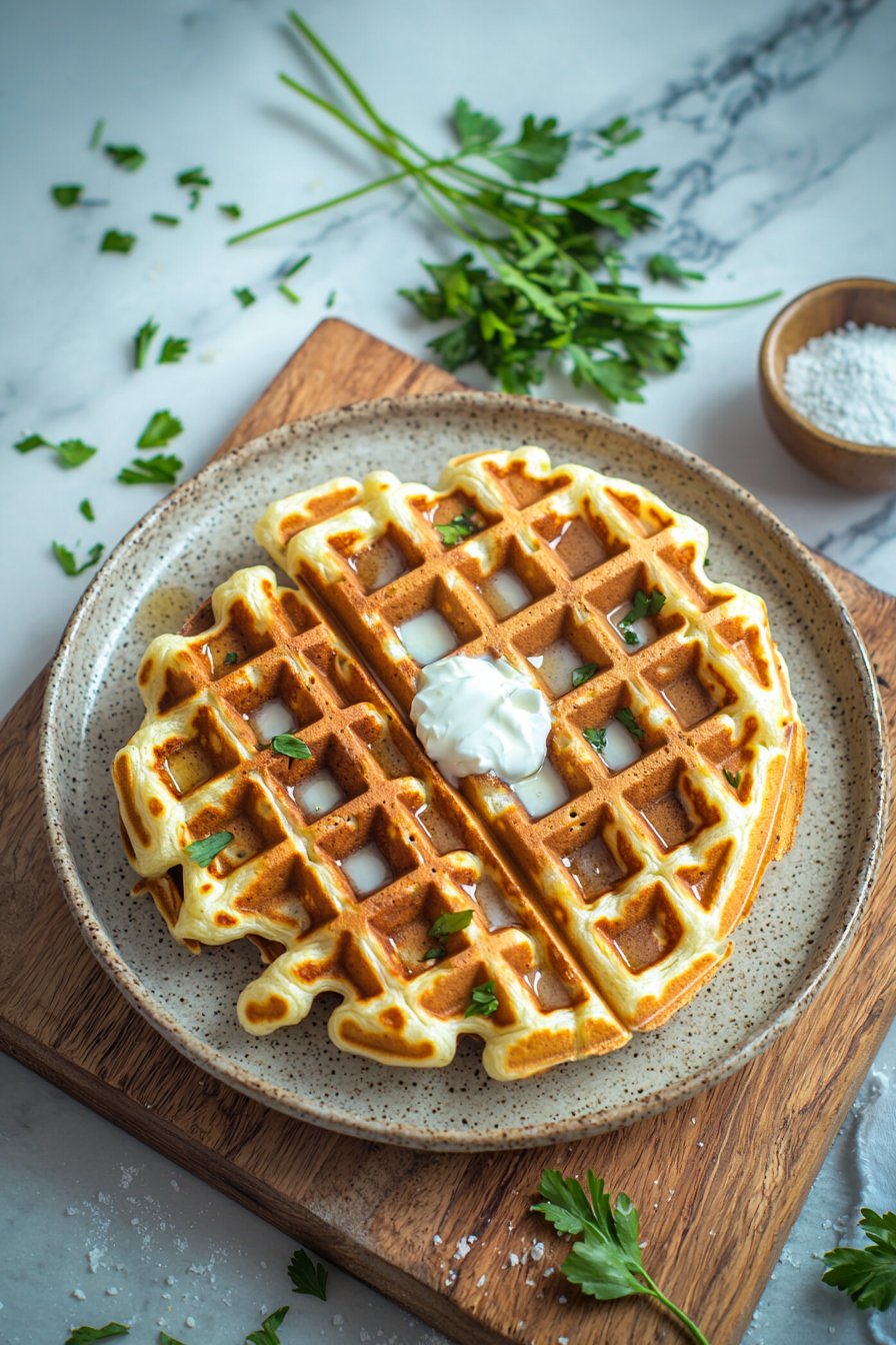 Greek Yogurt Waffles