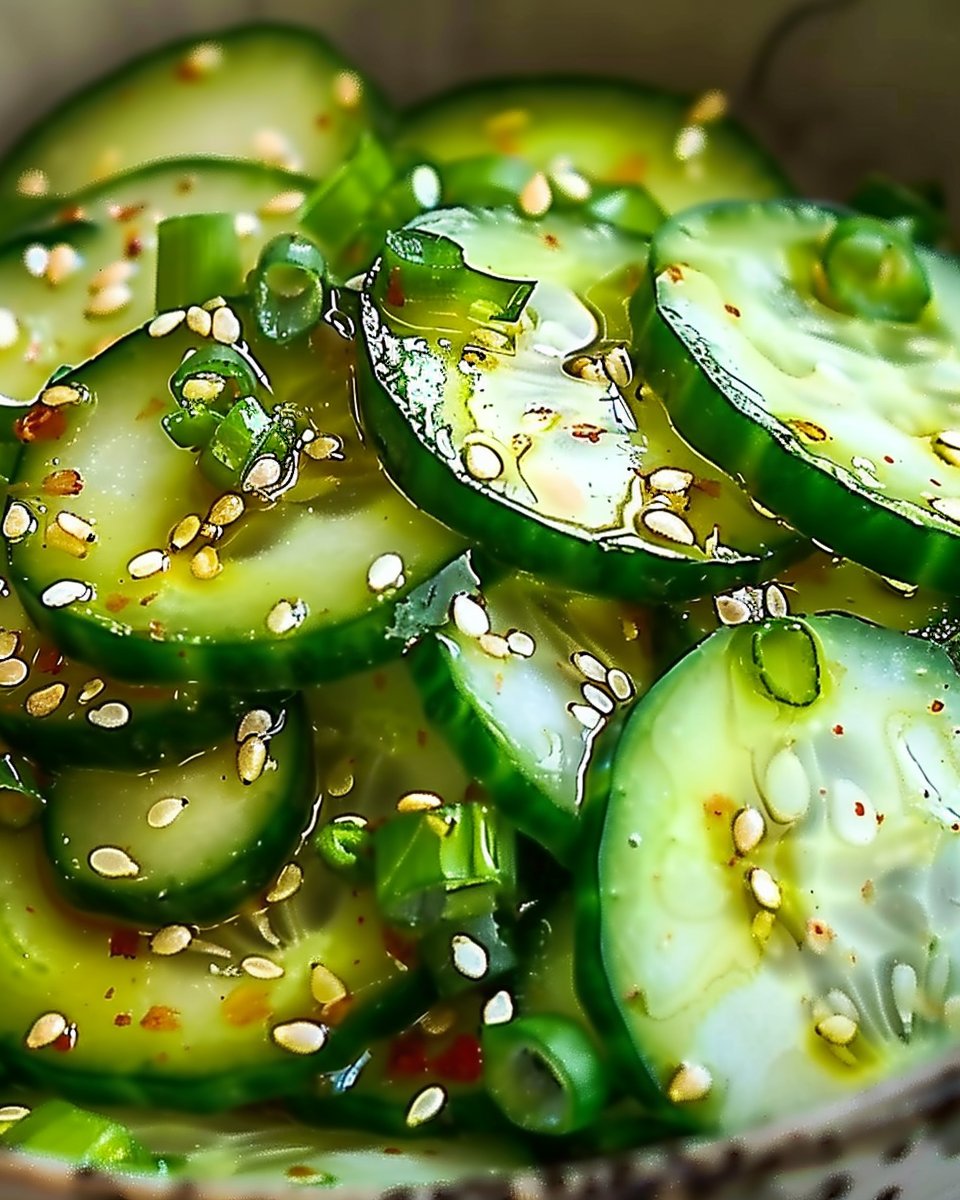 Easy Asian Cucumber Salad