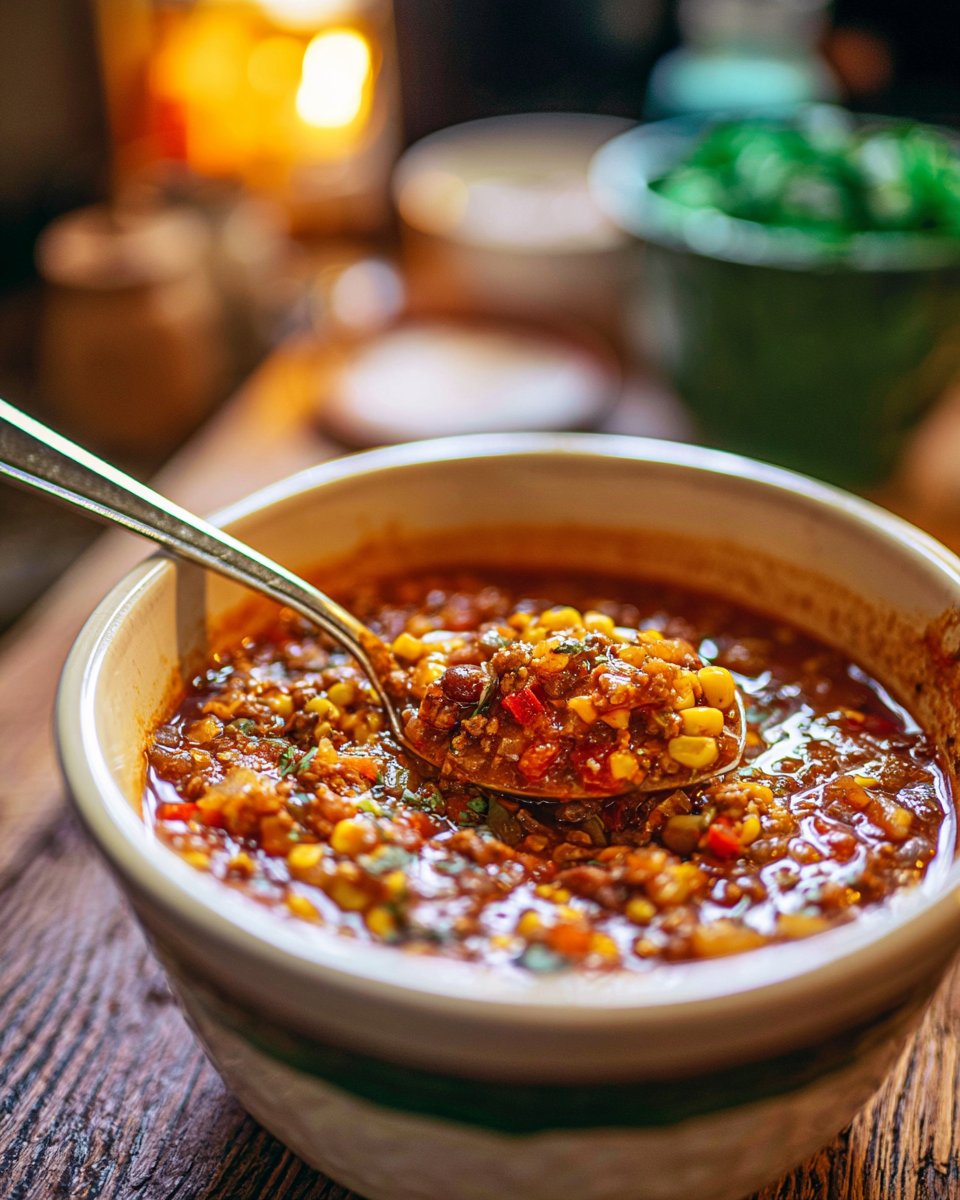 Slow Cooker Taco Soup