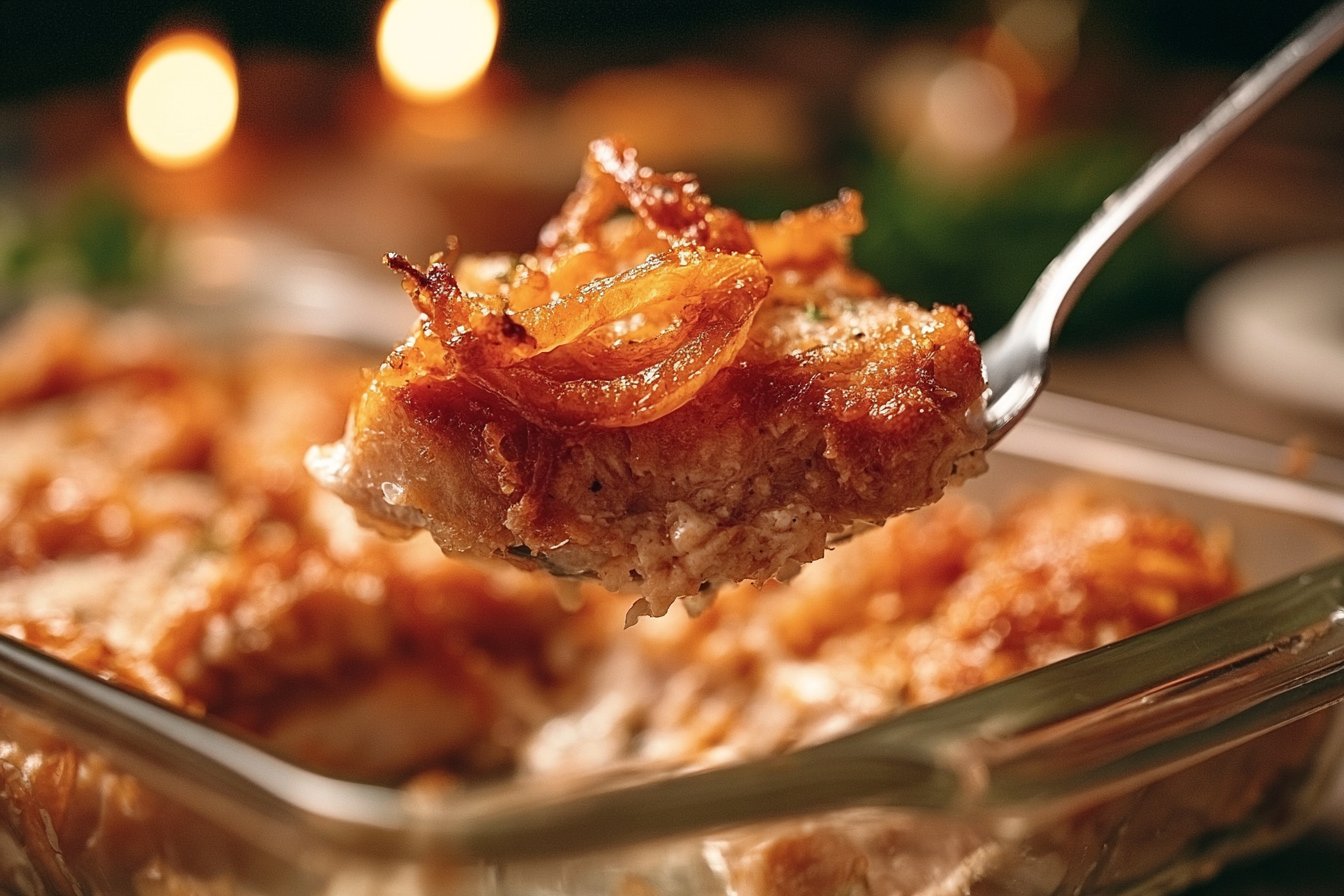French Onion Pork Chops Casserole
