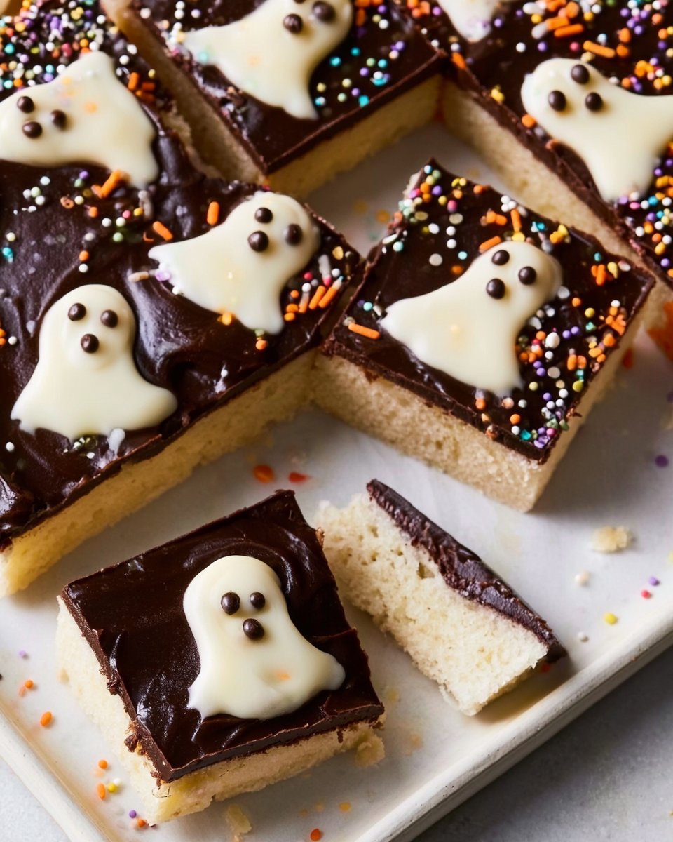 Spooky Miso Millionaires Shortbread