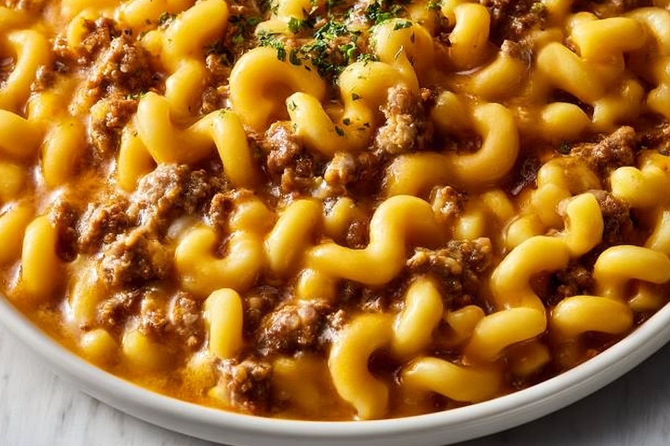Cheesy Hamburger Helper