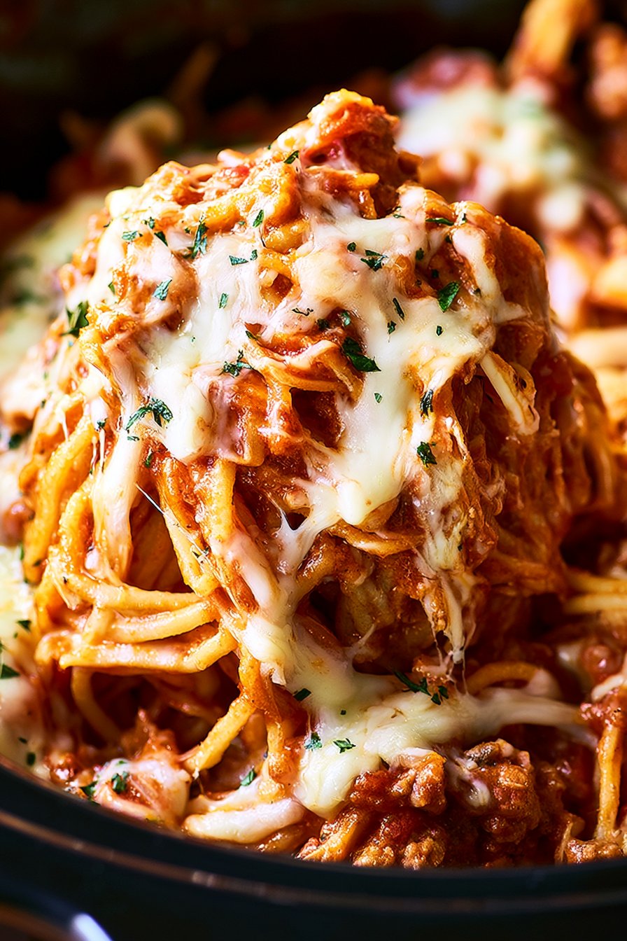 Crock Pot Spaghetti