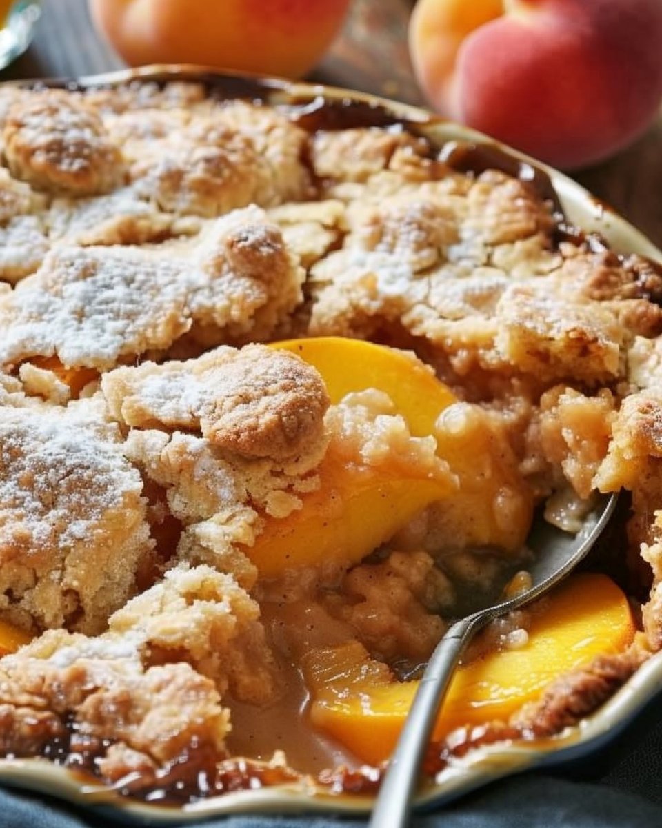 Classic Southern Peach Cobbler