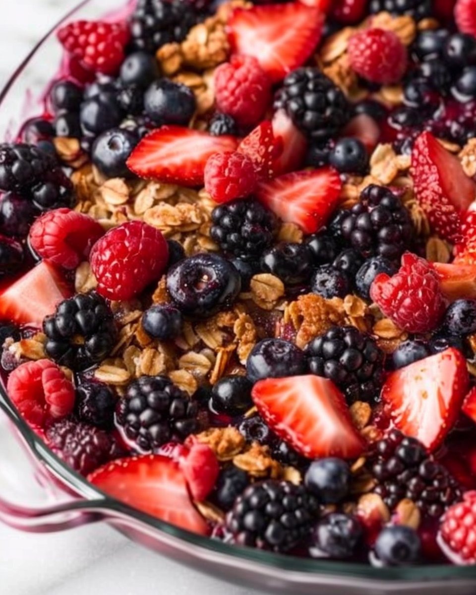 Mixed Berry Crisp