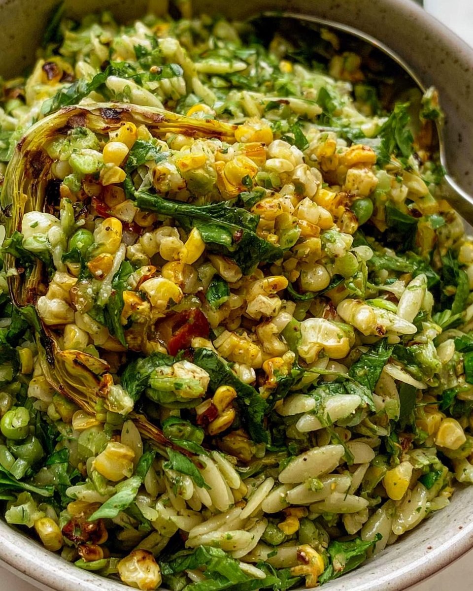 Corn Orzo Salad