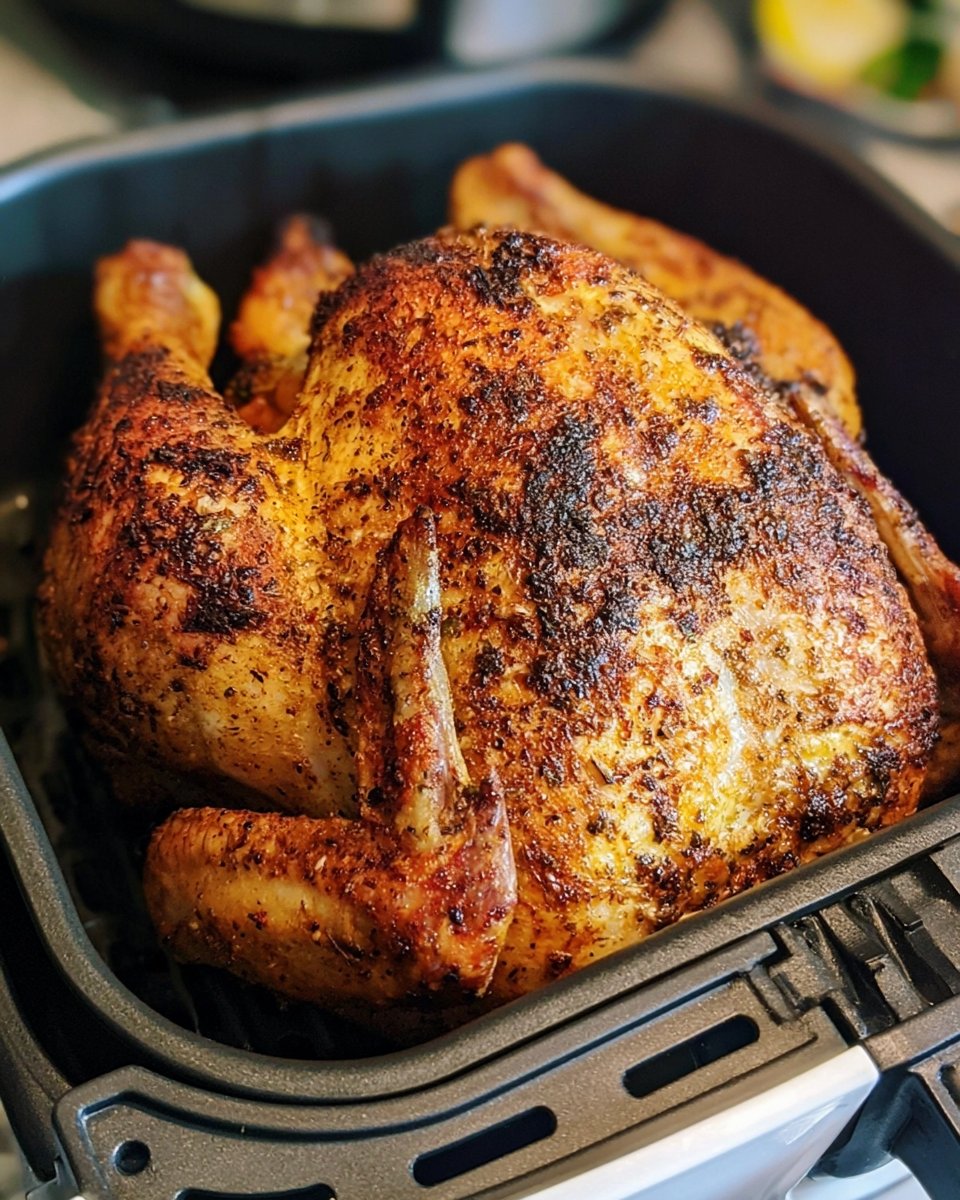 Air Fryer Whole Chicken Recipe