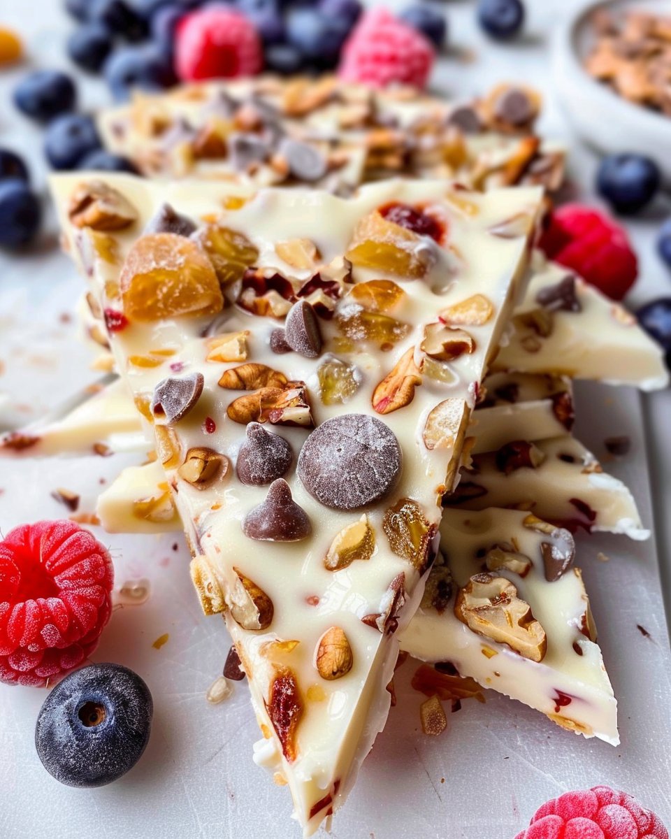 Frozen Yogurt Bark