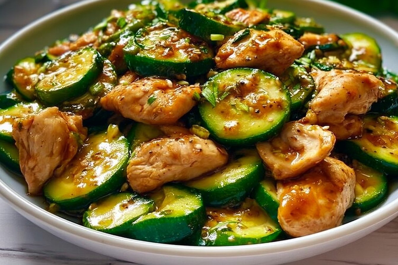 Chicken Zucchini Stir Fry