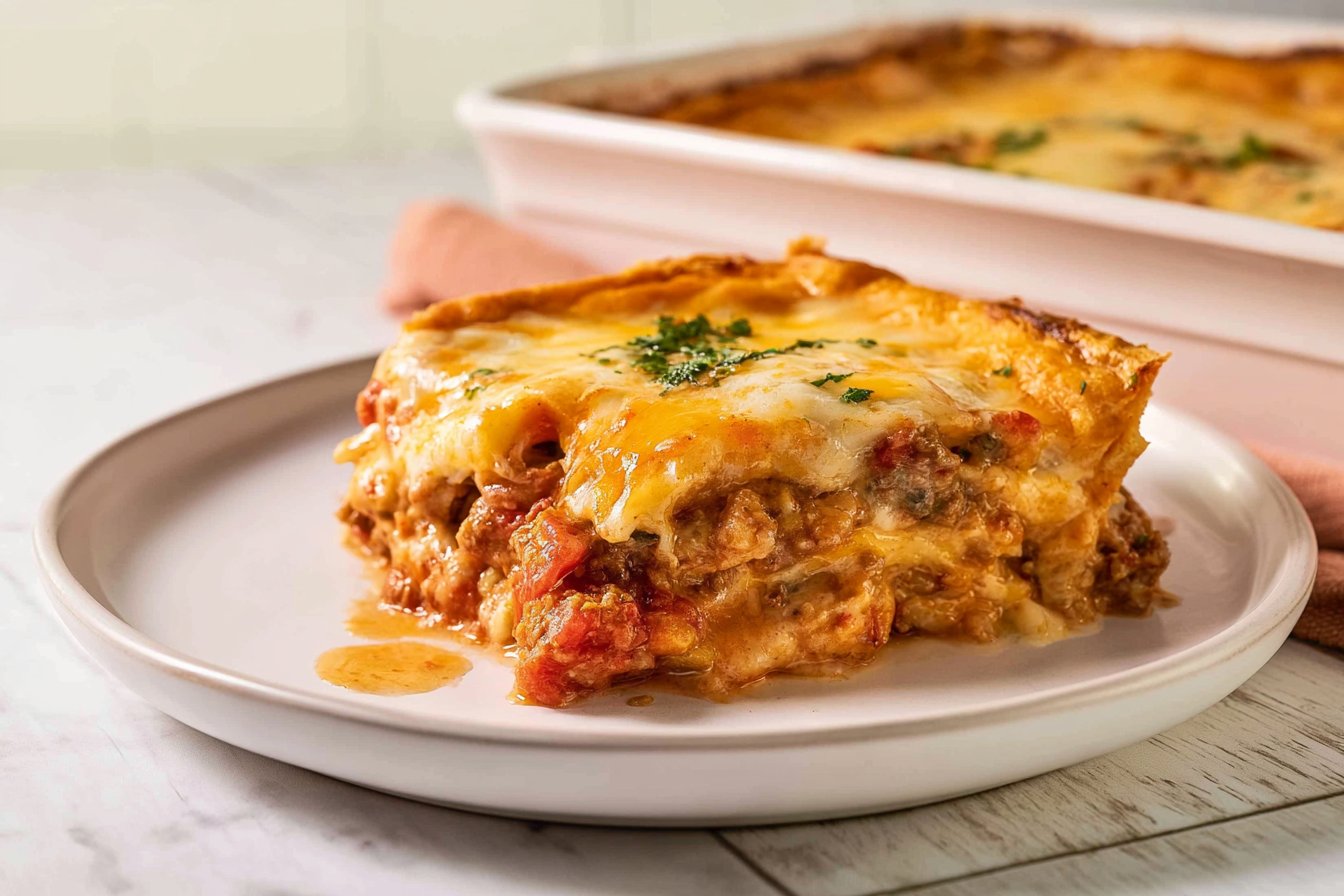 Creamy Burrito Casserole