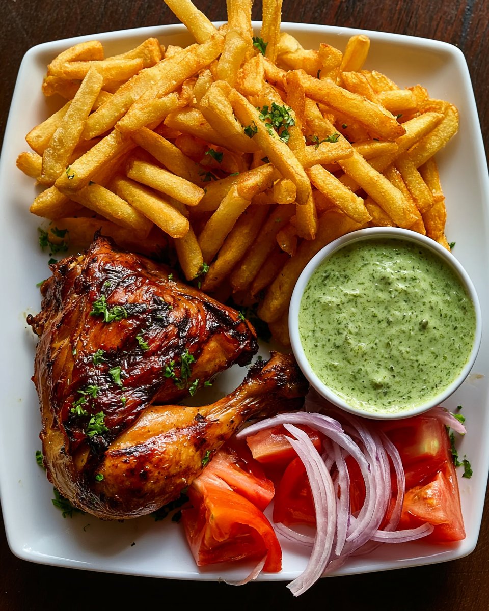Creamy Roast Chicken Plate