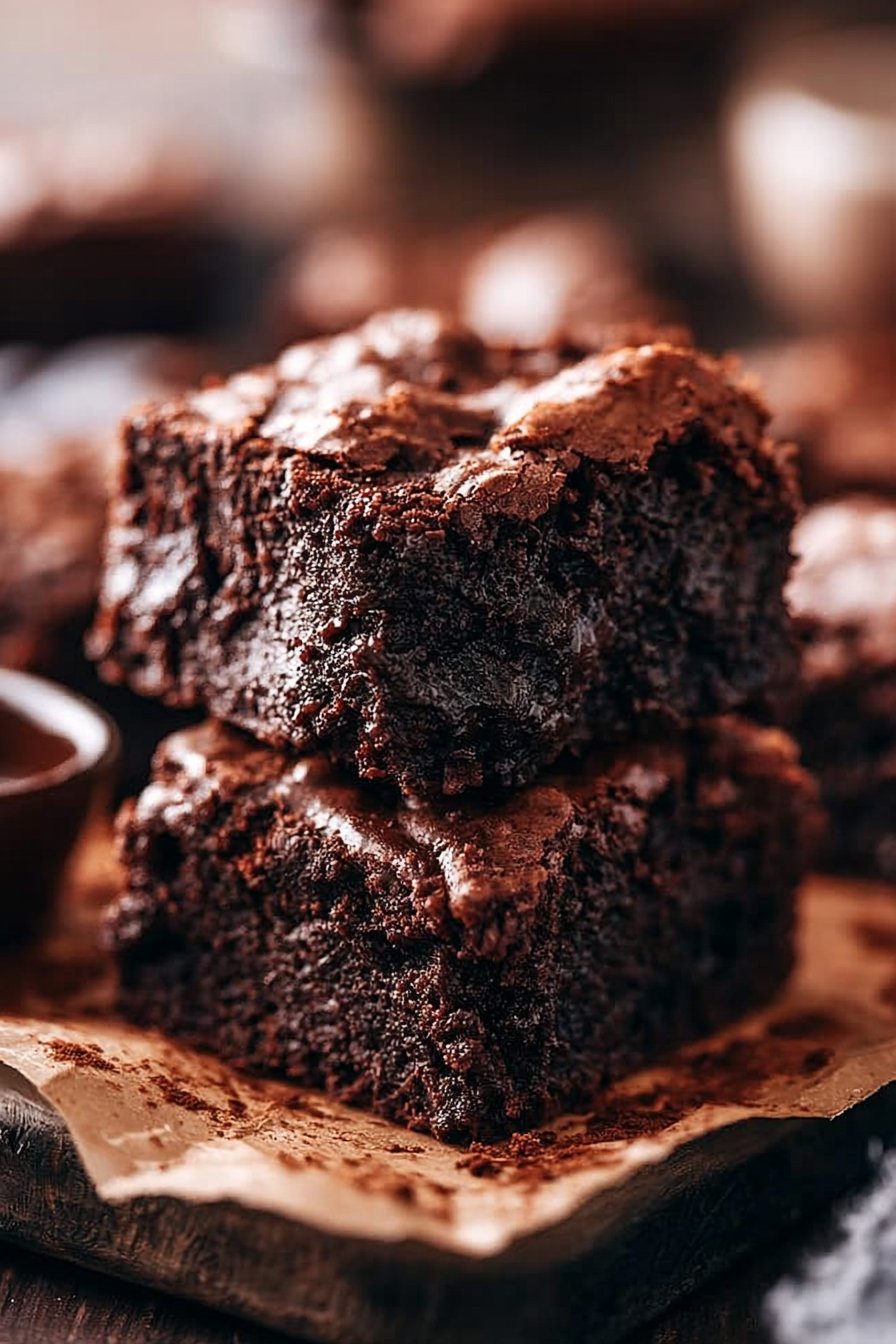 Die fudgeligsten Brownies