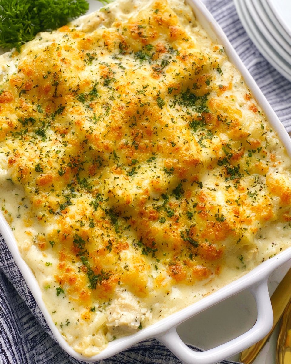 White Chicken Lasagna
