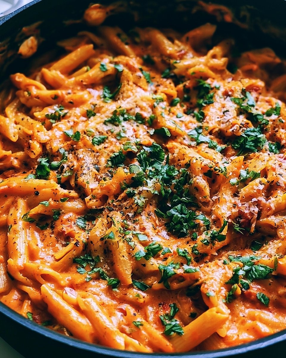 One Pan Creamy Tomato Pasta
