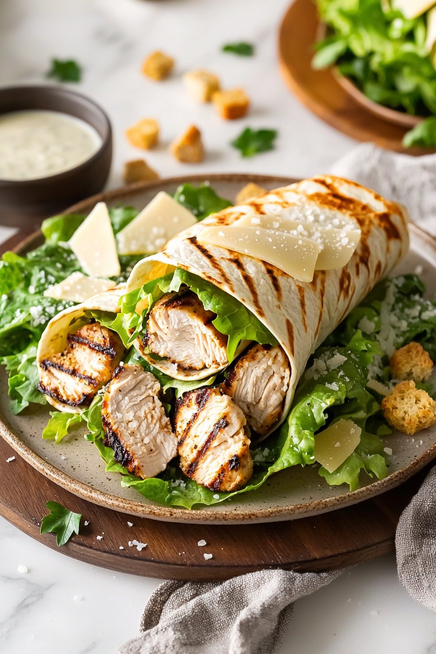 Chicken Caesar Wrap