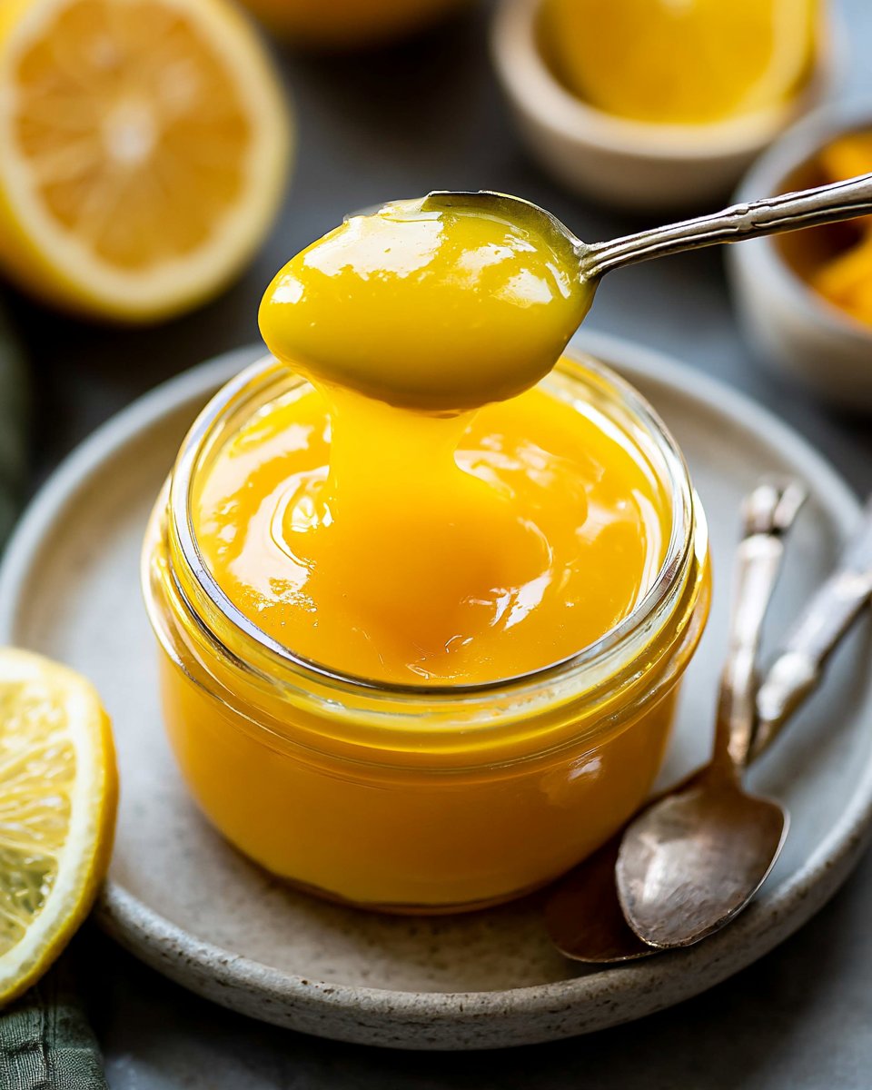THICK & BUTTERY HOMEMADE LEMON CURD