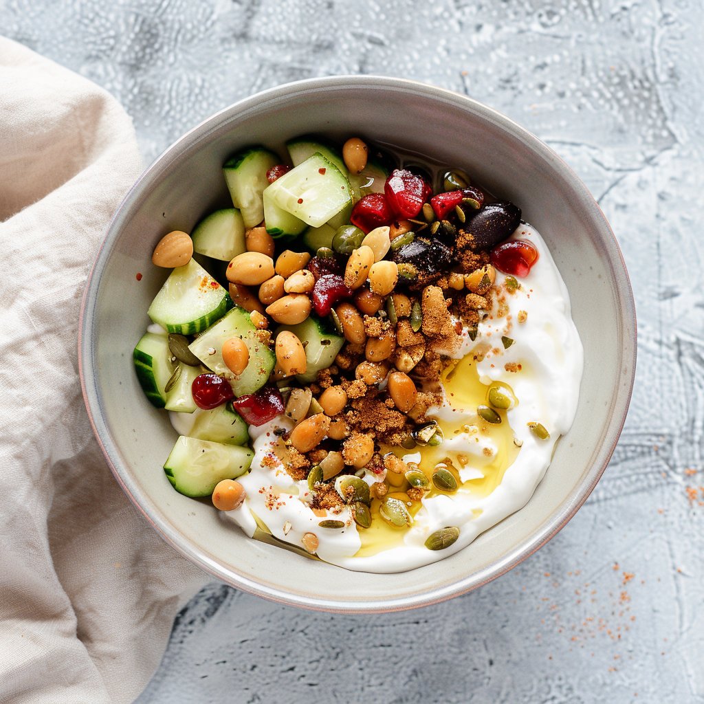 Mediterranean Greek Yogurt Bowl