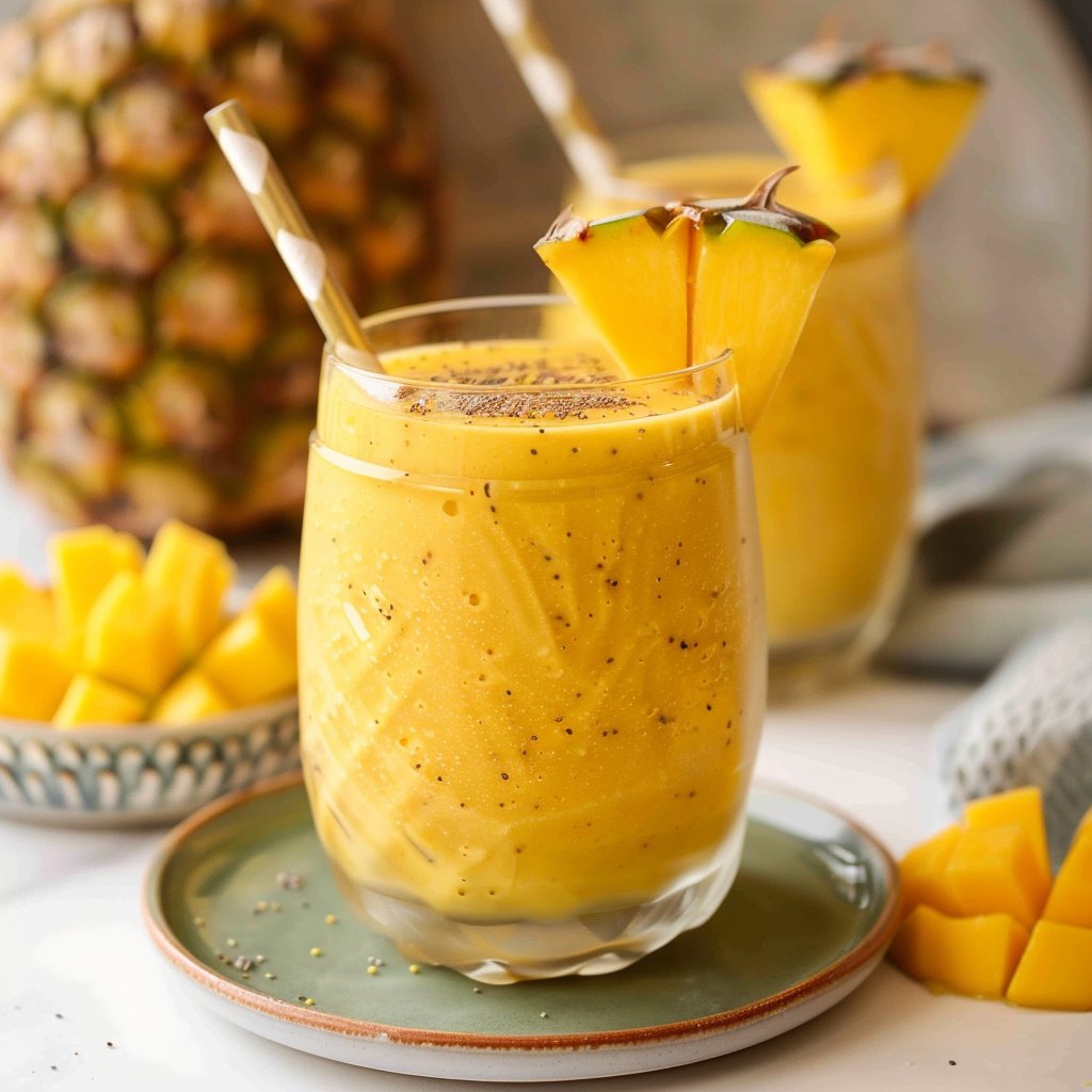 Mango Kefir Smoothie
