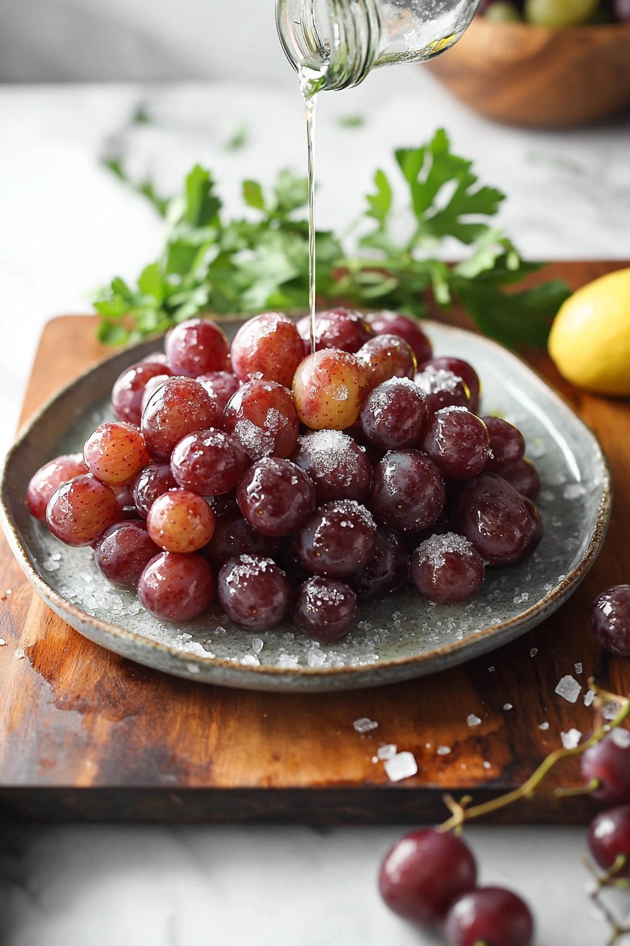 Sour Sugar-Coated Grapes