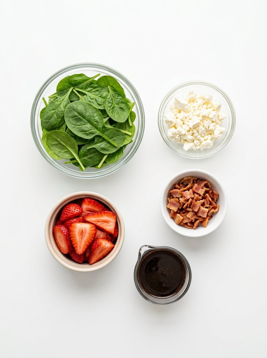 Strawberry Spinach Salad