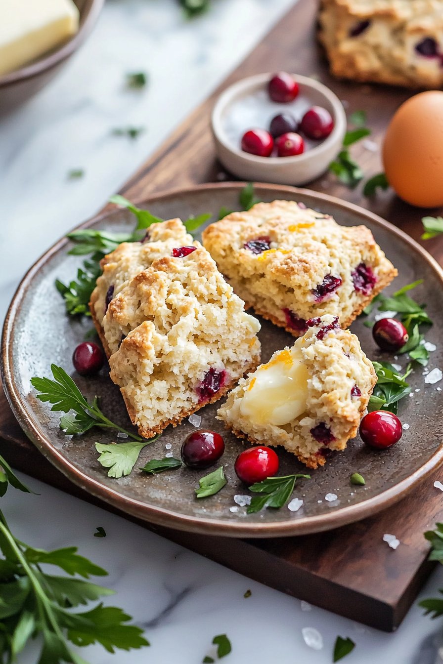 Cranberry-Orange-Scones