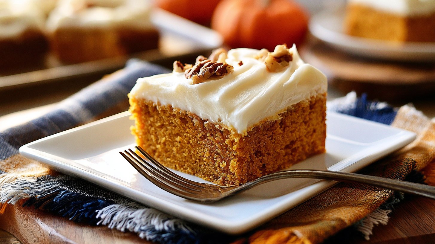 Soft Pumpkin Bars (Frosted & Crowd-Favorite!)
