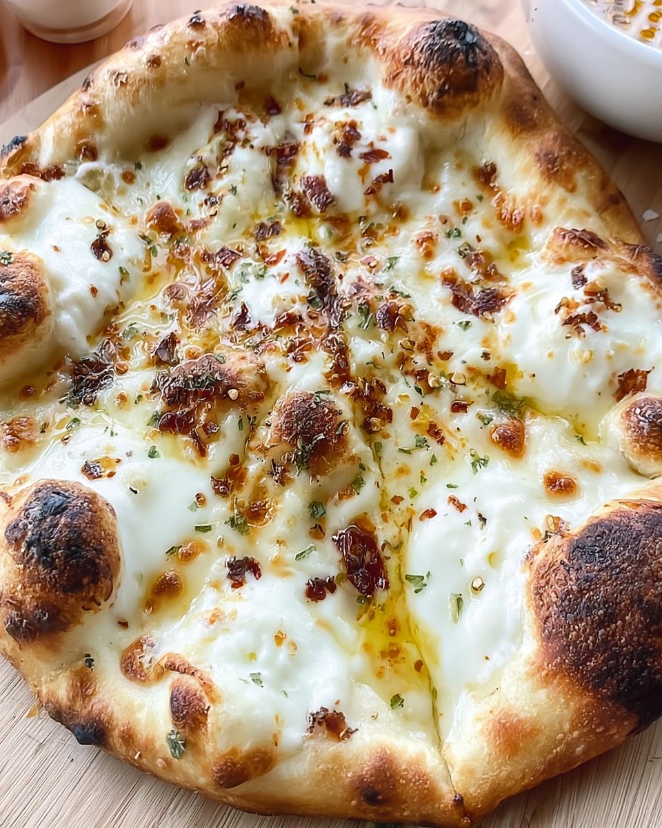 White Sauce Pizza