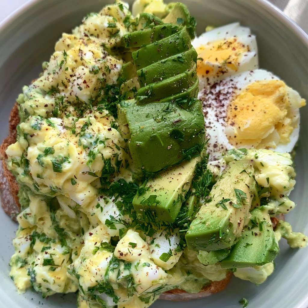 Herbed Avocado Egg Salad for a 10-Minute Lunch