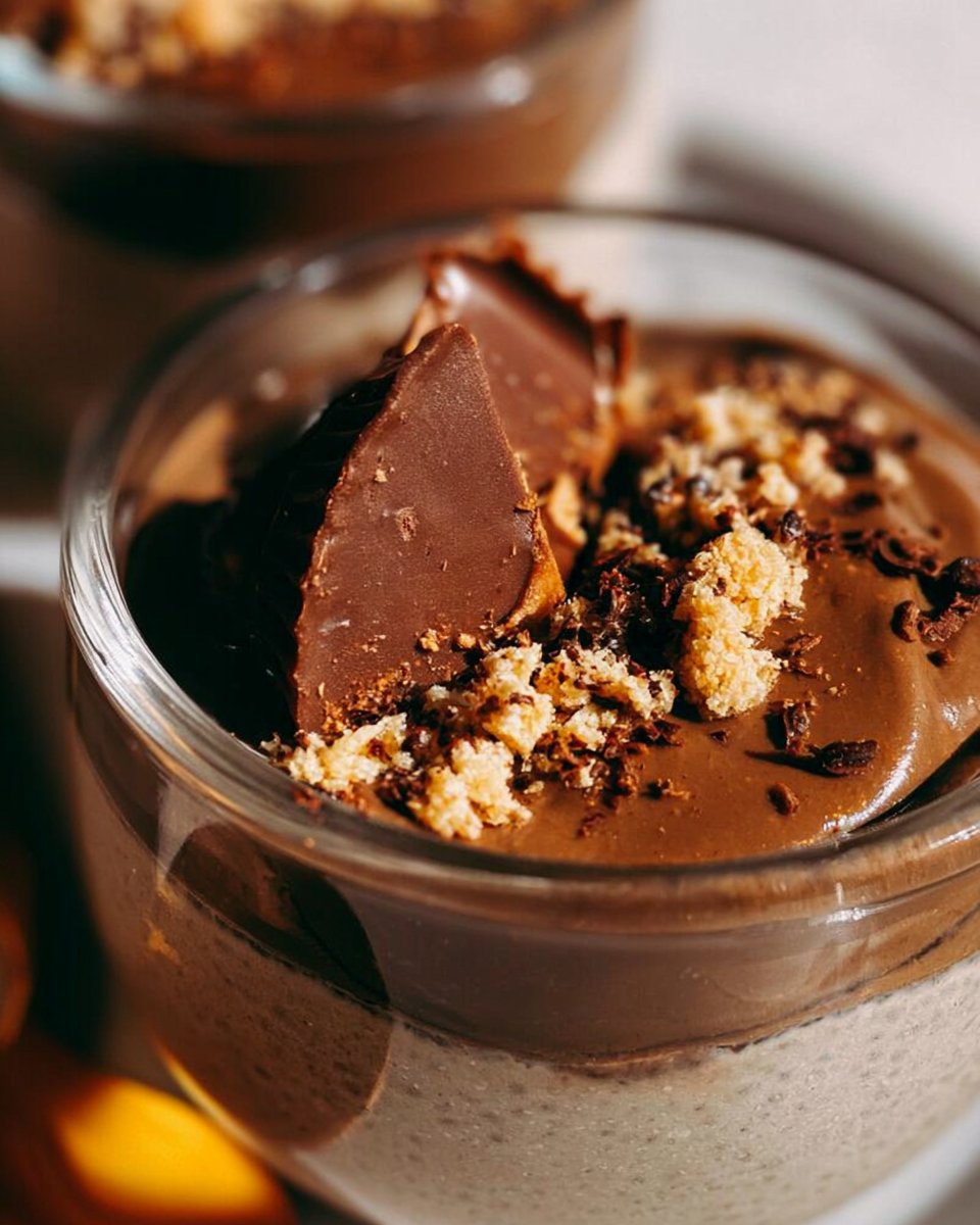 Peanut Butter Cup Chia Pudding