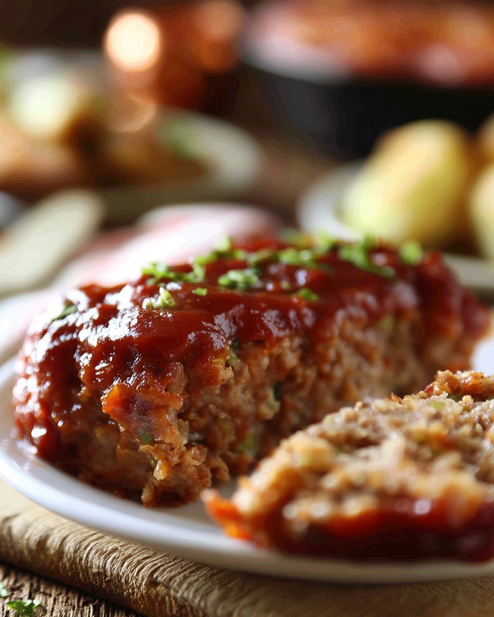 Copycat Cracker Barrel Meatloaf
