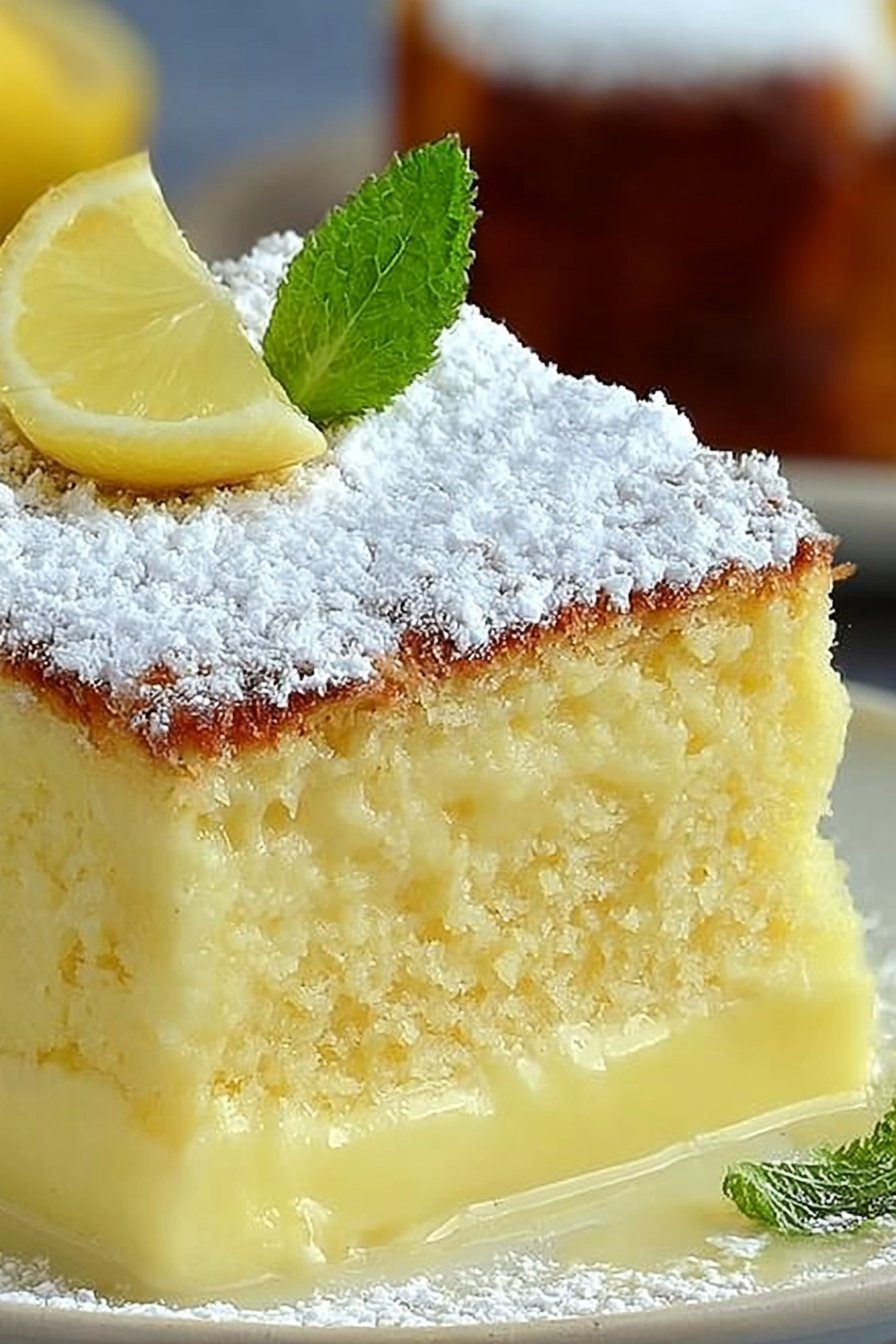 Lemon Custard Cake