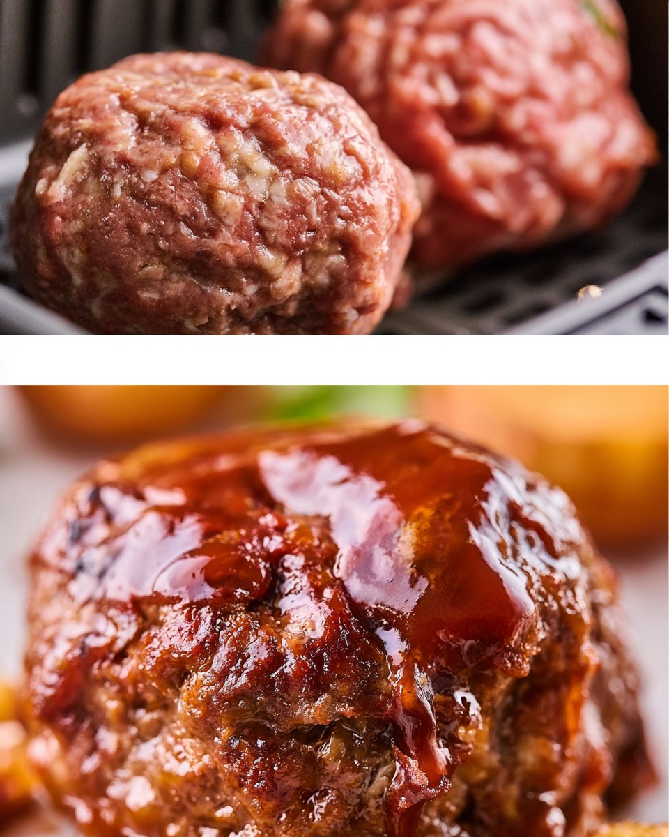 Air Fryer Mini Meatloaves