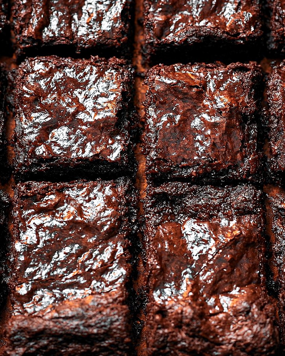 Best-Ever Fudgy (Shiny-Topped!) Homemade Brownies