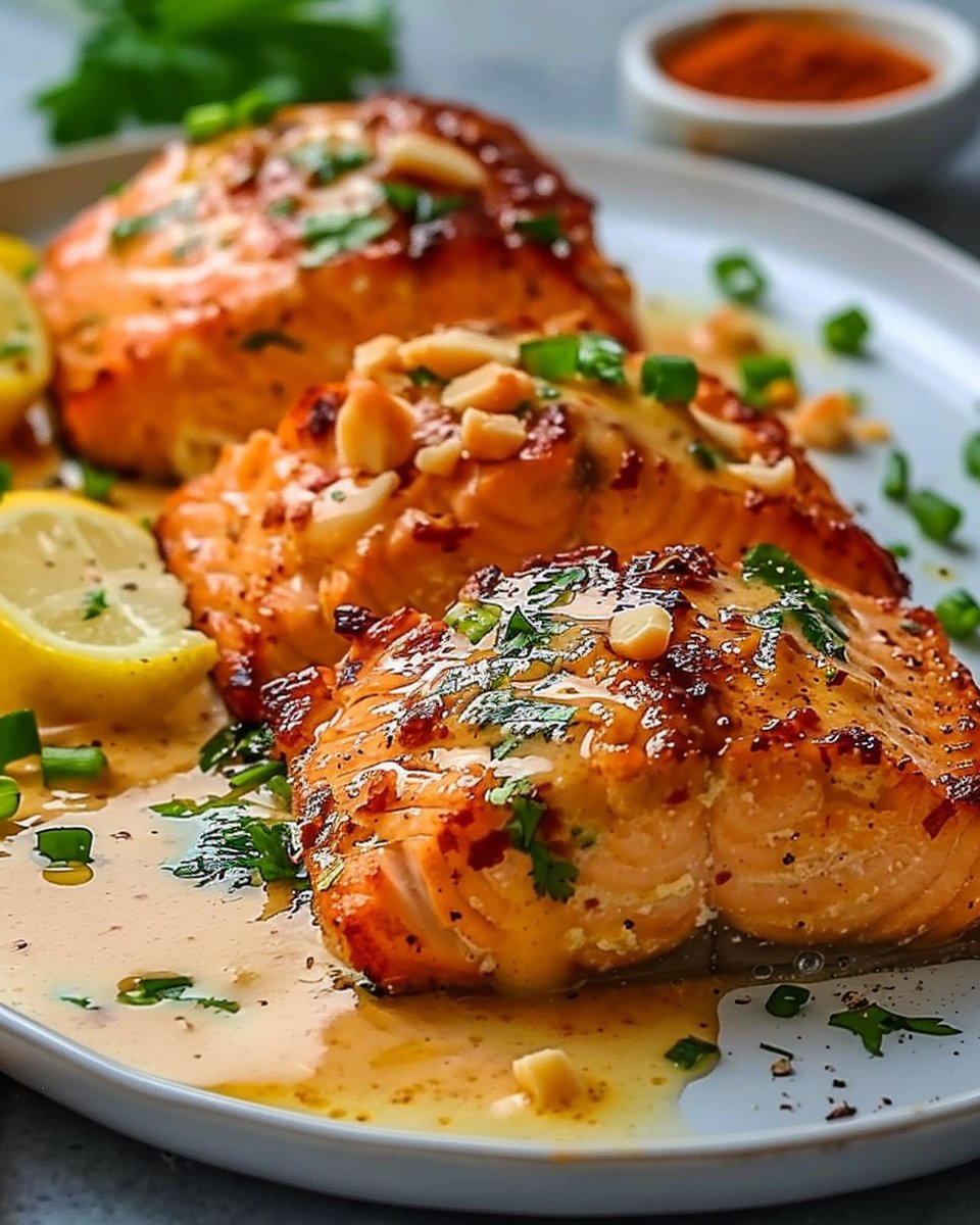 Baked Bang Bang Salmon