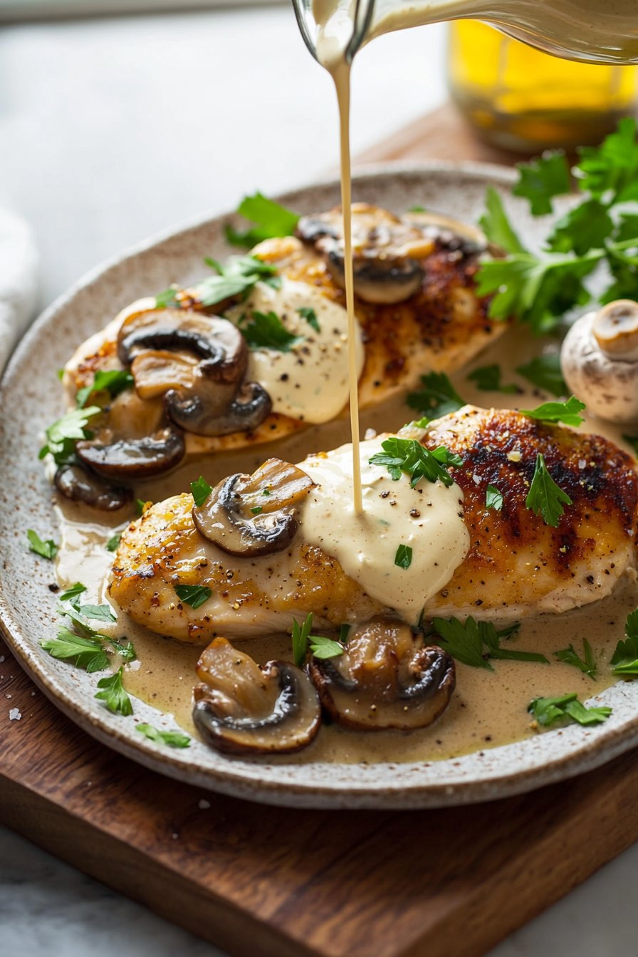 Mushroom Chicken