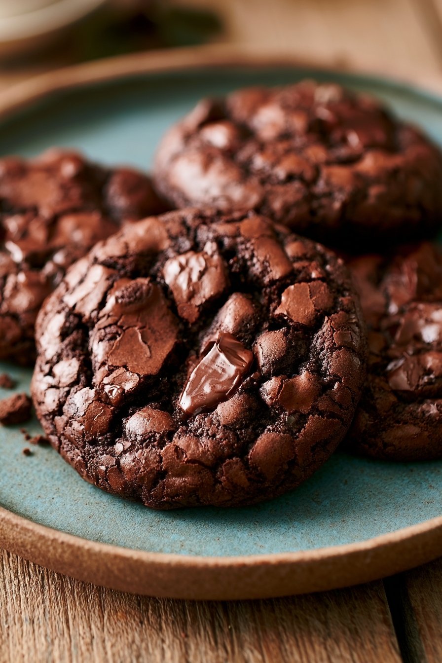 Fudgy Brownie Cookies