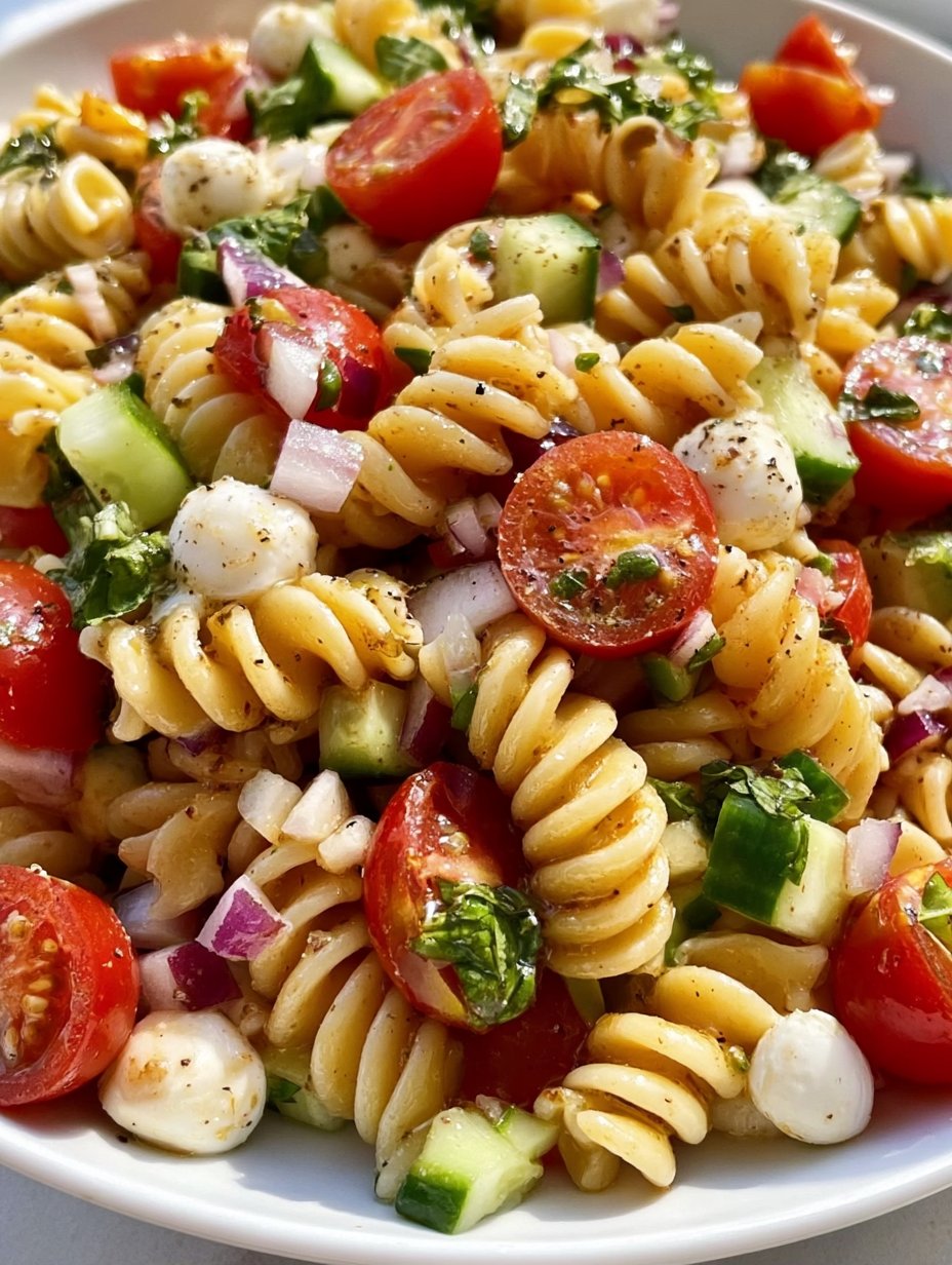 Ensalada de Pasta Fría de Verano