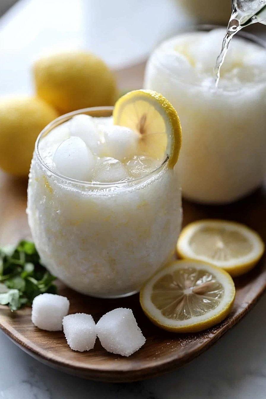 Einfache Kokosnuss-Limonade