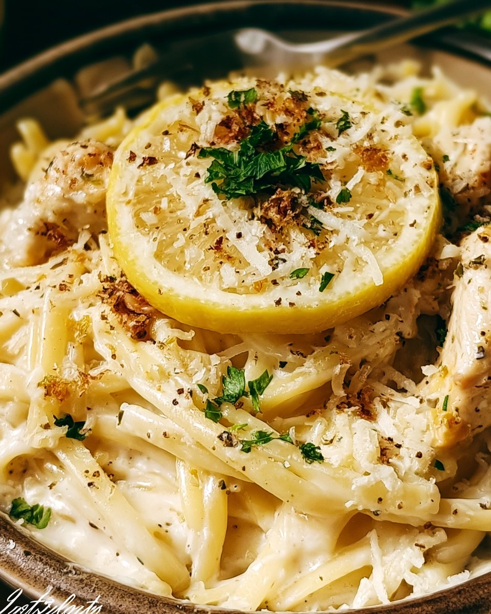 Creamy Lemon Chicken Pasta