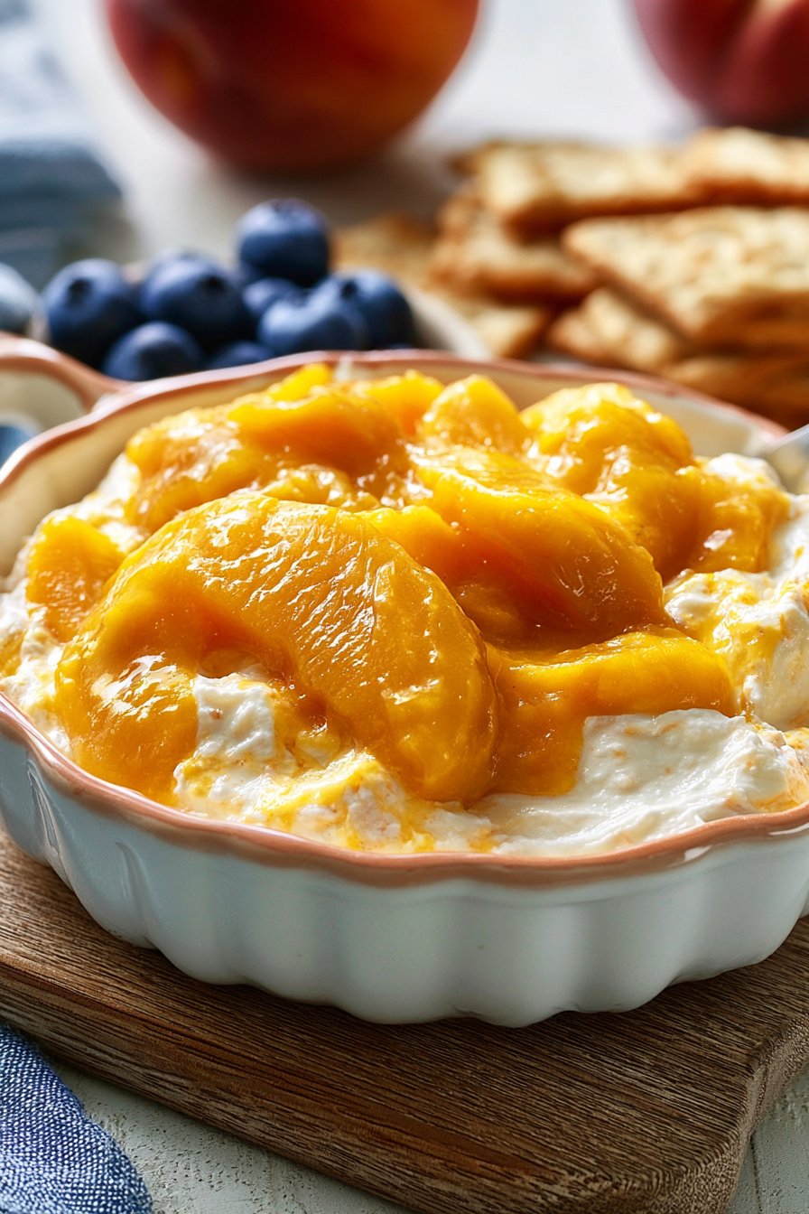 Peach Pie Dip